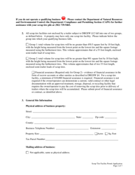 Scrap Tire Facility Permit Application - Delaware, Page 2