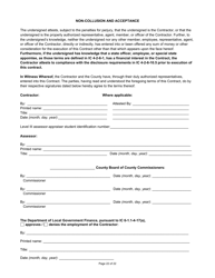 State Form 55930 Prescribed Contract for Annual Adjustments and Cyclical Reassessment - Indiana, Page 22