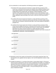 State Form 55932 Prescribed Contract for Cyclical Reassessment - Indiana, Page 3