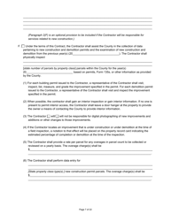 State Form 55932 Prescribed Contract for Cyclical Reassessment - Indiana, Page 7