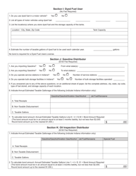 Form FT-1 (State Form 46297) Fuel Tax License Application - Indiana, Page 4