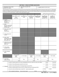 GSA Form 1364 Proposal to Lease Space, Page 2