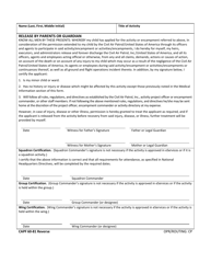 Form CAPF60-81 Application for CAP Encampment or Special Activity, Page 2