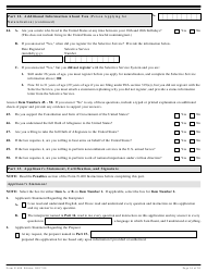 USCIS Form N-400 &quot;Application for Naturalization&quot;, Page 16