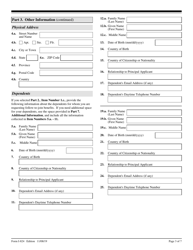 USCIS Form I-824 Application for Action on an Approved Application or Petition, Page 3