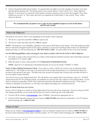Instructions for USCIS Form G-1041A Genealogy Records Request, Page 4