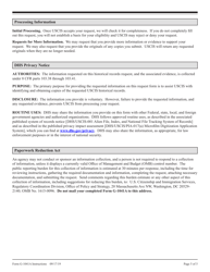 Instructions for USCIS Form G-1041A Genealogy Records Request, Page 5