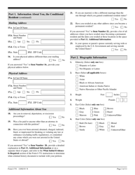 USCIS Form I-751 Petition to Remove Conditions on Residence, Page 2