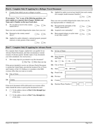 USCIS Form I-131 Application for Travel Document, Page 4