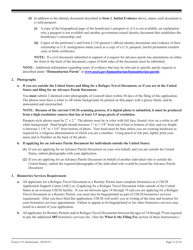 Instructions for USCIS Form I-131 Application for Travel Document, Page 11
