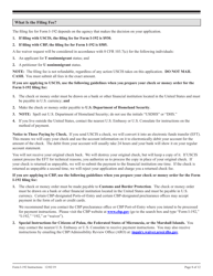 Instructions for USCIS Form I-192 Application for Advance Permission to Enter as a Nonimmigrant, Page 8