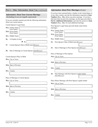 USCIS Form I-192 Application for Advance Permission to Enter as a Nonimmigrant, Page 7