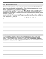 USCIS Form I-191 Application for Relief Under Former Section 212(C) of the Immigration and Nationality Act (Ina), Page 12
