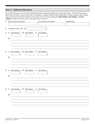 USCIS Form I-191 Application for Relief Under Former Section 212(C) of the Immigration and Nationality Act (Ina), Page 16