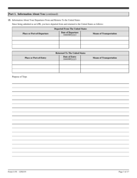 USCIS Form I-191 Application for Relief Under Former Section 212(C) of the Immigration and Nationality Act (Ina), Page 3