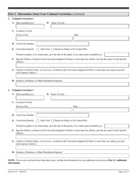 USCIS Form I-191 Application for Relief Under Former Section 212(C) of the Immigration and Nationality Act (Ina), Page 5