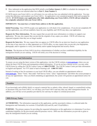 Instructions for USCIS Form I-601A Application for Provisional Unlawful Presence Waiver, Page 19