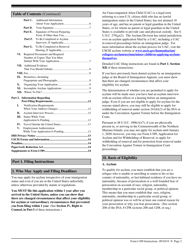 Instructions for USCIS Form I-589 Application for Asylum and for Withholding of Removal, Page 2