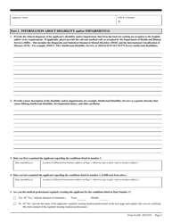 Form N-648 Medical Certification for Disability Exceptions, Page 2