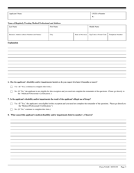 Form N-648 Medical Certification for Disability Exceptions, Page 3