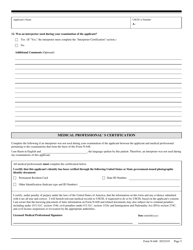 Form N-648 Medical Certification for Disability Exceptions, Page 5