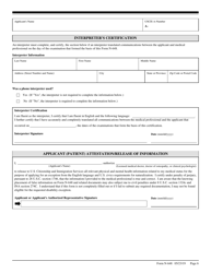 Form N-648 Medical Certification for Disability Exceptions, Page 6