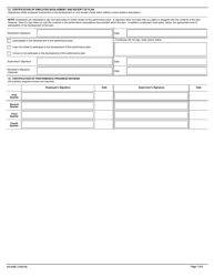 Form AD-435E Ams Performance Plan and Appraisal for Non-supervisors, Page 7