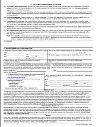 Form CM-893 Certification of Medical Necessity, Page 2
