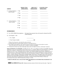 Form BSEE-0131 Performance Measures Data, Page 2