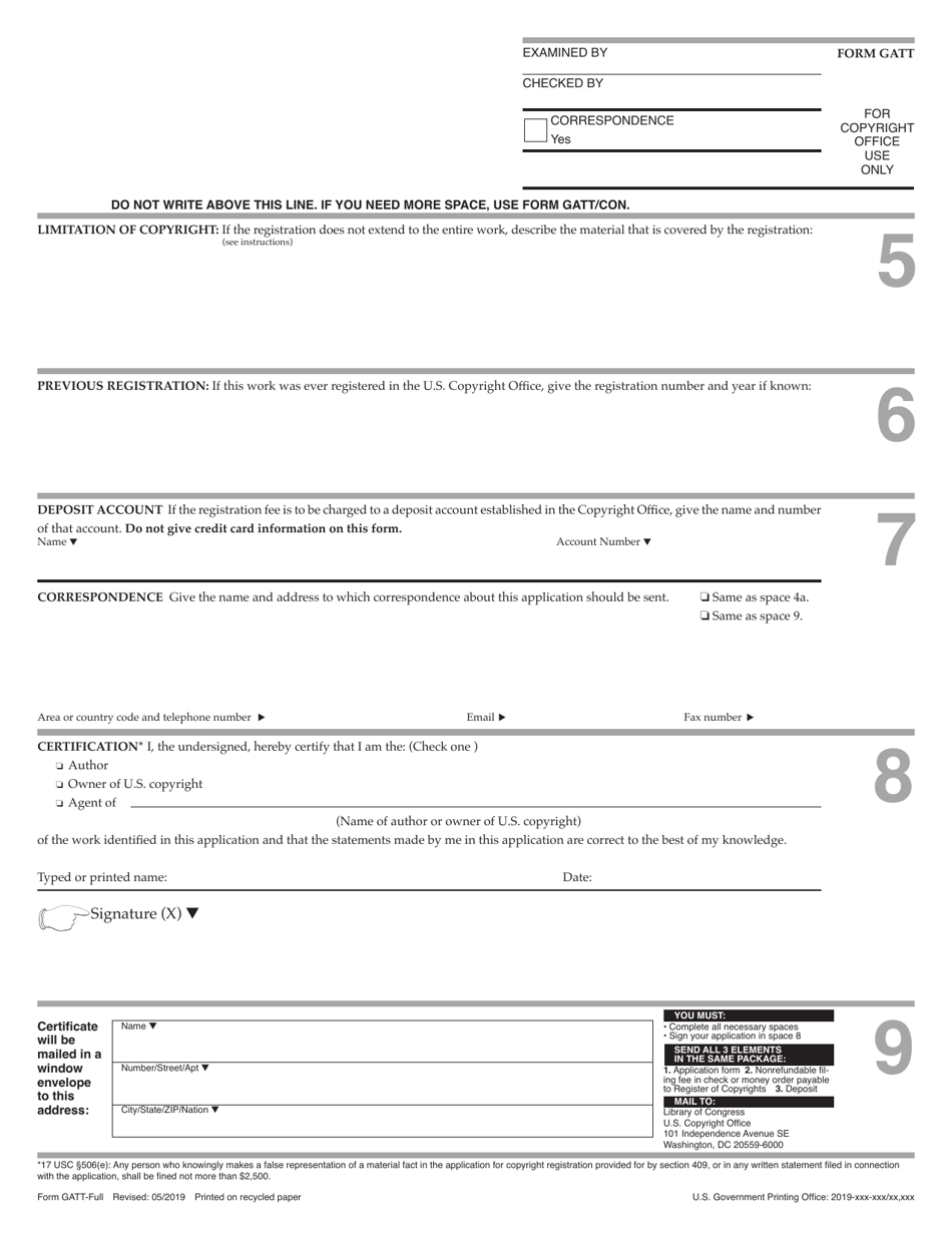Form GATT Restored Works, Page 4