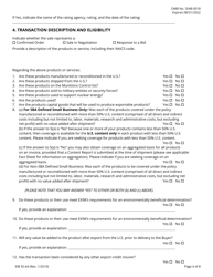Form EIB92-64 Application for Exporter Short-Term, Single-Buyer Insurance, Page 4