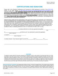 Form EIB92-64 Application for Exporter Short-Term, Single-Buyer Insurance, Page 8