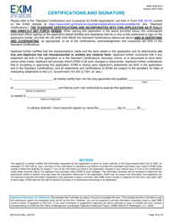 Form EIB03-02 Application for Medium-Term Insurance or Guarantee, Page 18