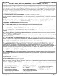 NRC Form 396 Certification of Medical Examination by Facility Licensee, Page 3