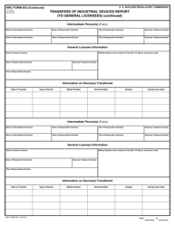 NRC Form 653 Transfers of Industrial Device Report, Page 3