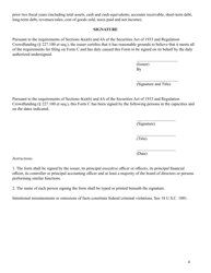 Form C (SEC Form 2930), Page 4