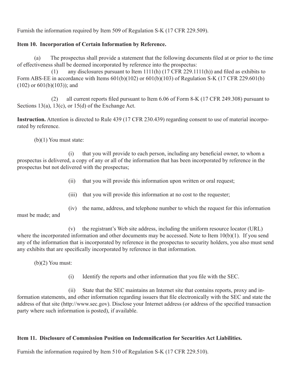 Form SF-1 (SEC Form 2908) Registration Statement Under the Securities Act of 1933, Page 5