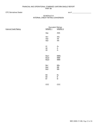Form X-17A-5 (SEC Form 2430) Part IIB Focus Report, Page 22