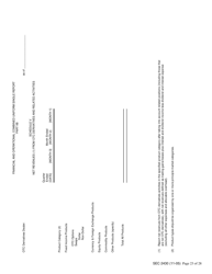 Form X-17A-5 (SEC Form 2430) Part IIB Focus Report, Page 23