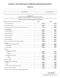 Form X-17A-5 (SEC Form 2430) Part IIB Focus Report, Page 24