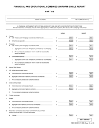 Form X-17A-5 (SEC Form 2430) Part IIB Focus Report, Page 26