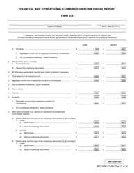 Form X-17A-5 (SEC Form 2430) Part IIB Focus Report, Page 27
