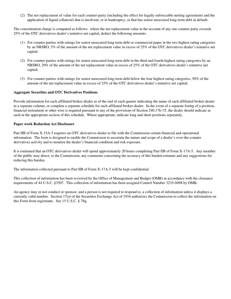 Form X-17A-5 (SEC Form 2430) Part IIB Focus Report, Page 30