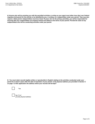 FWS Form 3-200-8 Federal FWS Permit Application Form: Migratory Bird - Taxidermy, Page 4