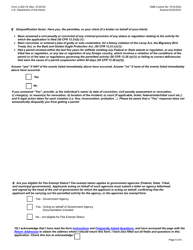 FWS Form 3-200-79 Permit Application Form: Special Purpose: Abatement Activities Using Raptors, Page 5