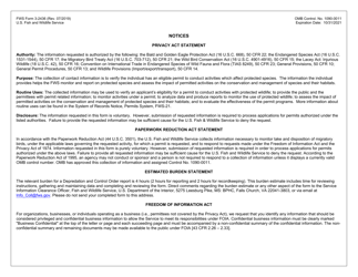 FWS Form 3-2436 Depredation and Control Orders - Annual Report, Page 3