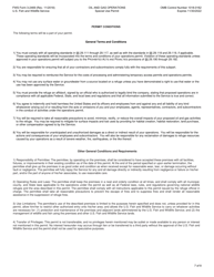 FWS Form 3-2469 Oil and Gas Operations Special Use Permit Application, Page 7