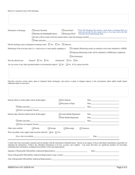 ADEM Form 415 Sanitary Sewer Overflow (Sso) Event Reporting Form - Alabama, Page 2