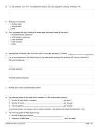 ADEM Form 522 Notice of Intent - Npdes General Permit Number Alg640000 - Alabama, Page 4