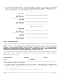 ADEM Form 554 Notice of Termination - Npdes General Permits (Industrial Activities) - Alabama, Page 2